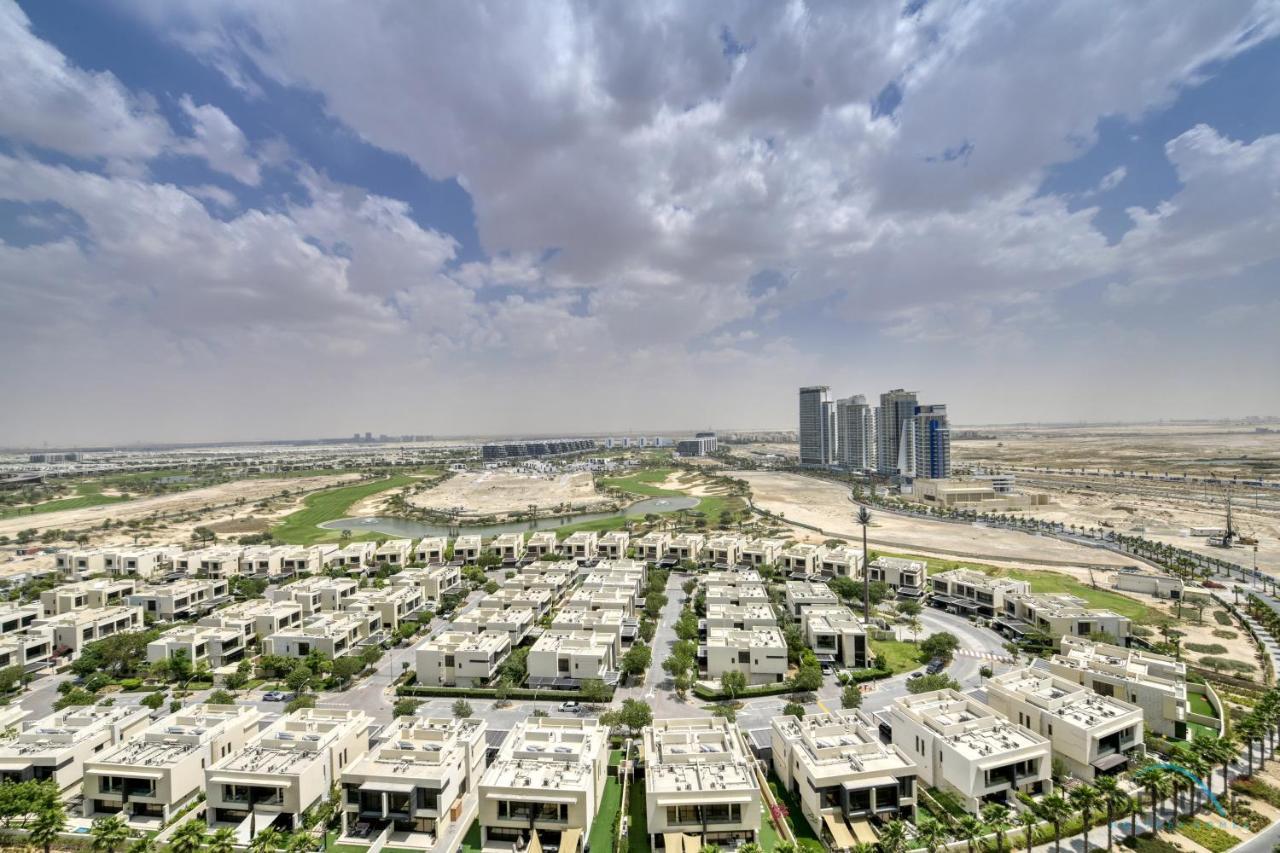 Prime 1Br At Carson B Damac Hills Dubailand By Deluxe Holiday Homes Exterior photo